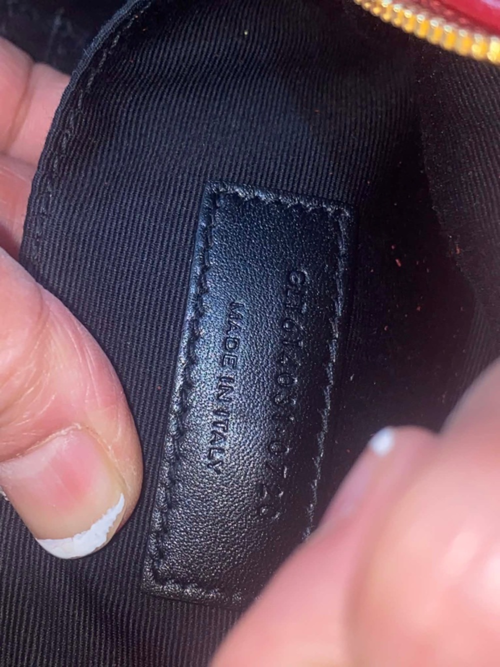 Saint Laurent Black Raffia Shoulder Bag with Contrast Cream Logo - Picture 5 of 16